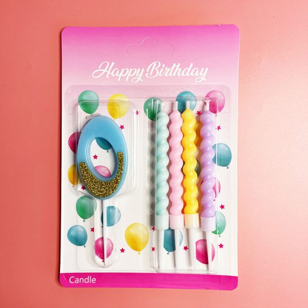 Свеча цифра 0 (1 шт) – 51 345