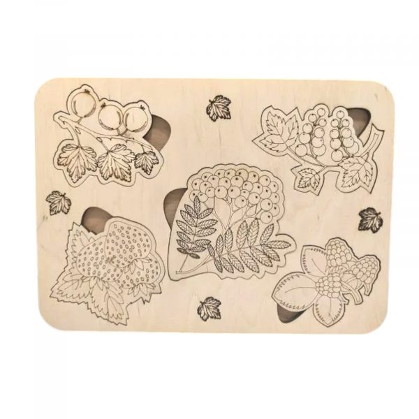 Деревянный пазл (ФРУКТ ПАДУРА) 36 991