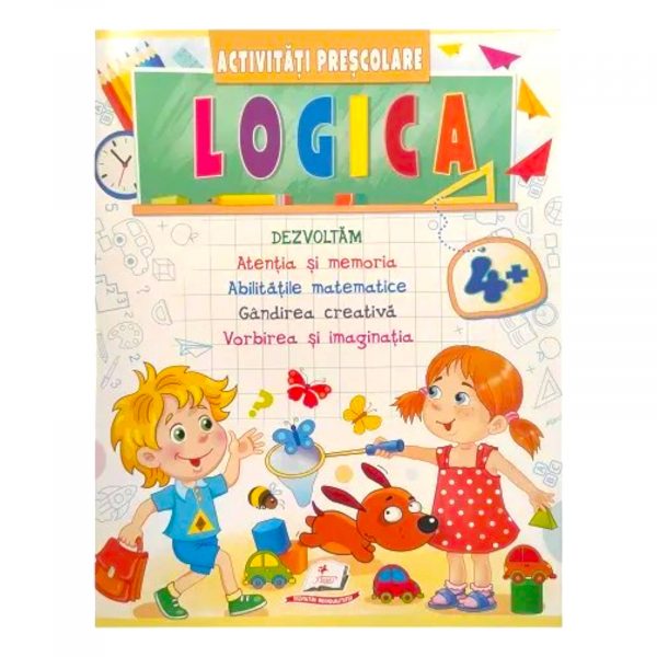 Дошкольные занятия Логика 4+ 46003