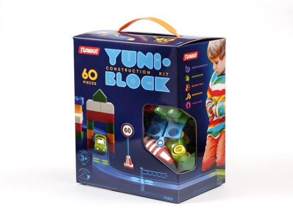 Конструктор YUNI-BLOK 60 шт (коробка) 33 032