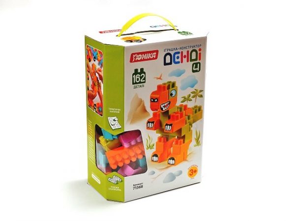 Конструктор Dendi 4 в коробке 162 шт 30 639