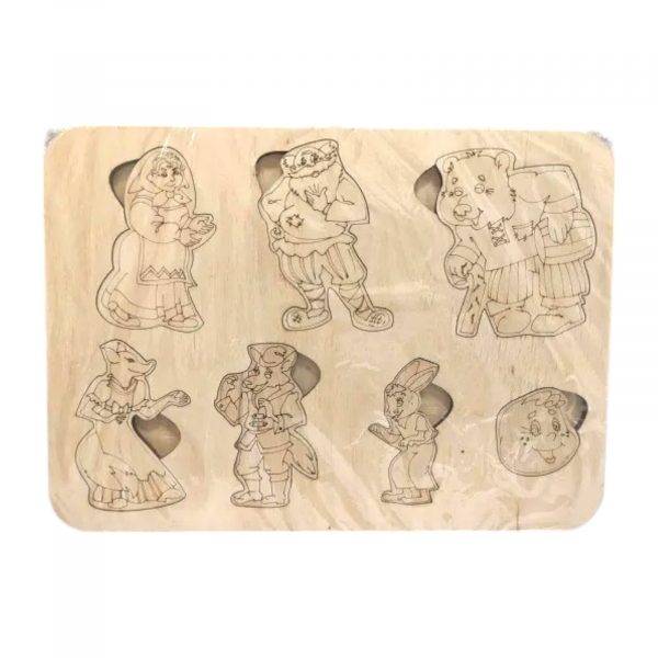 Деревянный пазл ( GOGOASA ) 38788