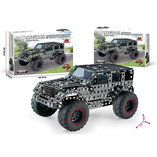 Металлический конструктор 496 шт. (инструкция на румынском ) 72239