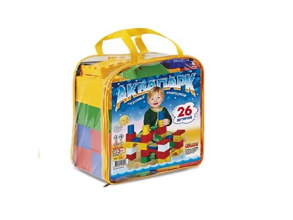 Конструктор Аквапарк 26 шт 15 406