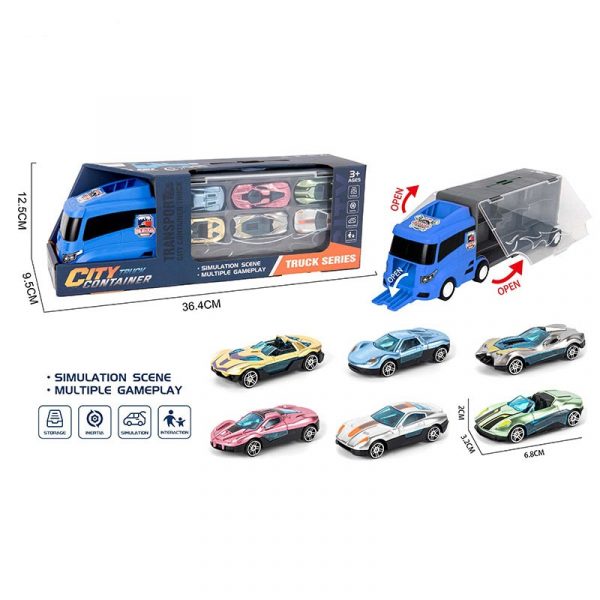 Набор грузовик с машинами (инструкция на румынском) 72368