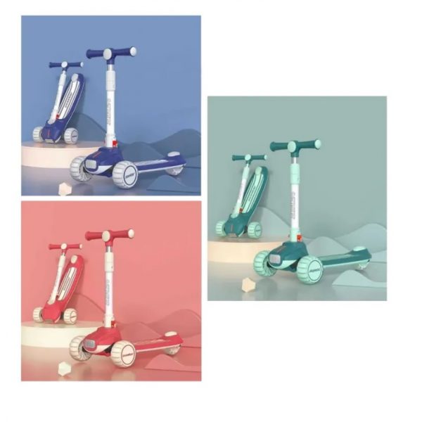 Самокат со звуком и светом 75386