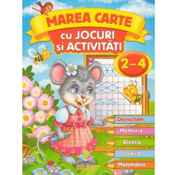 Большая книга игр и активностей 2-4 49079
