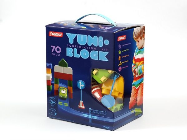 Конструктор YUNI-BLOK 70 шт (коробка) 33 033