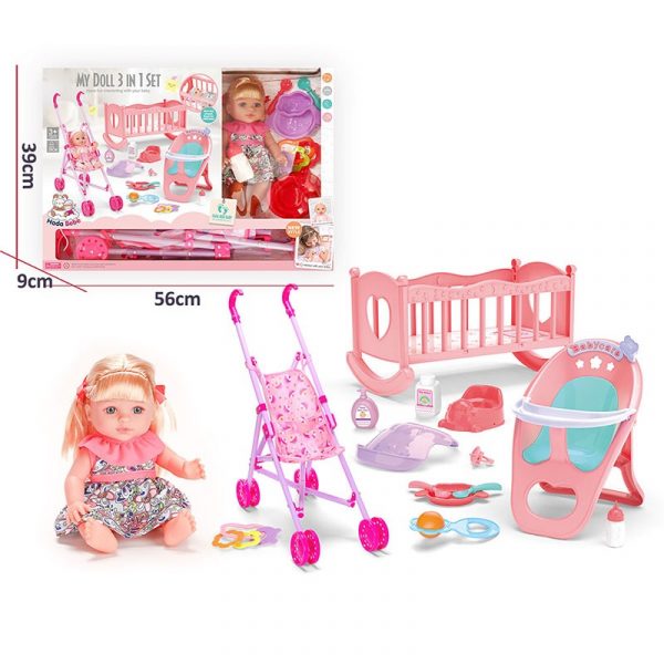 Кукла с аксессуарами со звуком 72440