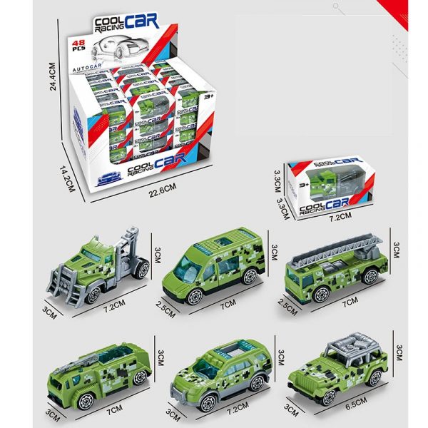 Набор машин  (48 шт.) (инструкция на румынском) 72377