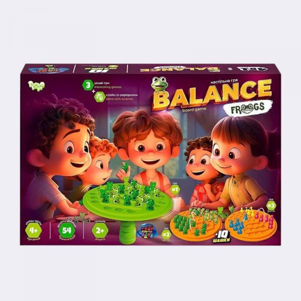 Настольная игра “Balance Frog” 42455