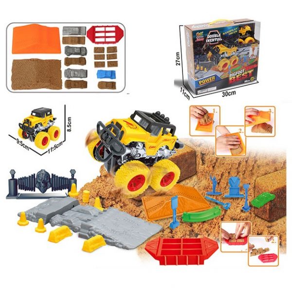 Набор машин с аксессуарами (инструкция на румынском) 72157