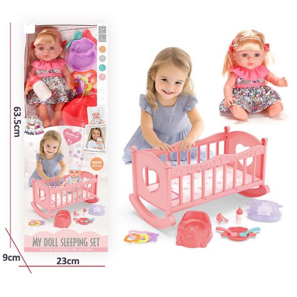 Кукла с аксессуарами и звуком (инструкция на румынском) 72430