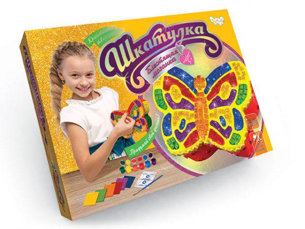 Набор для творчества (Ящик Сверкающий Мозаика) (6) 19367