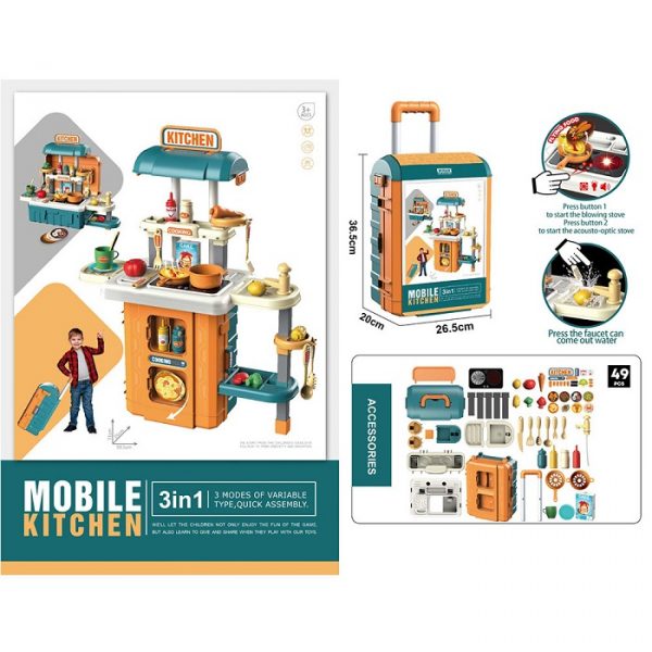 Набор для кухни 3 в 1 (49 шт.) (инструкция на румынском) 72248