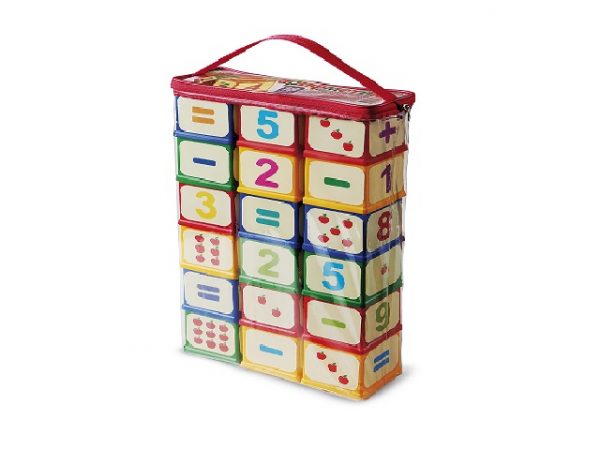Набор арифметических кубиков 18 шт 15 411