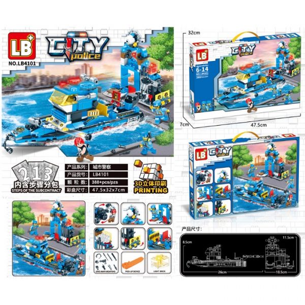 Конструктор 388 шт. 71611