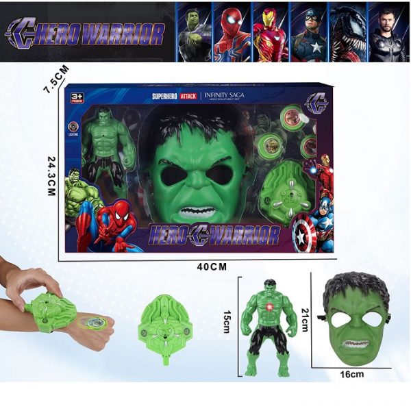 Набор оружия с маской и героем 72574