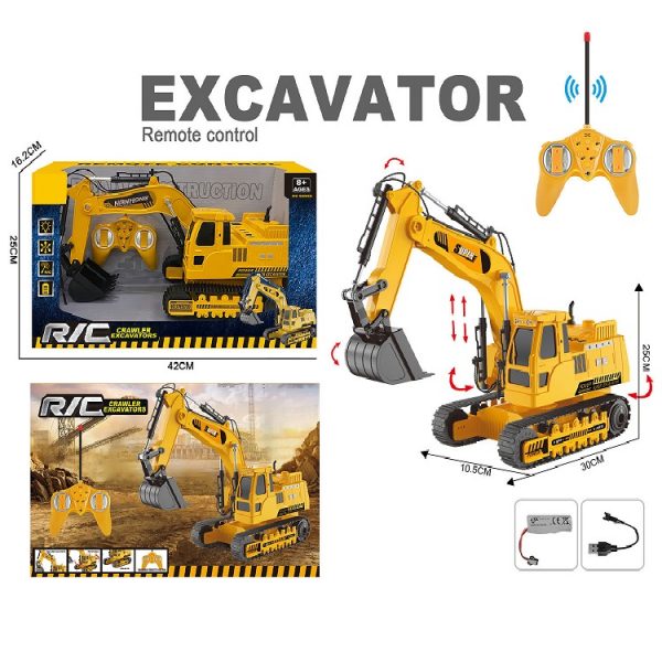 Экскаватор с Р/У (инструкция на румынском ) 72195