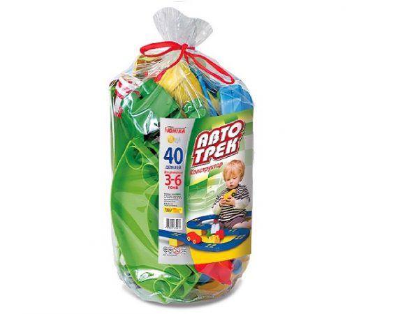 Конструктор Автотрейлы 40 шт 15 399