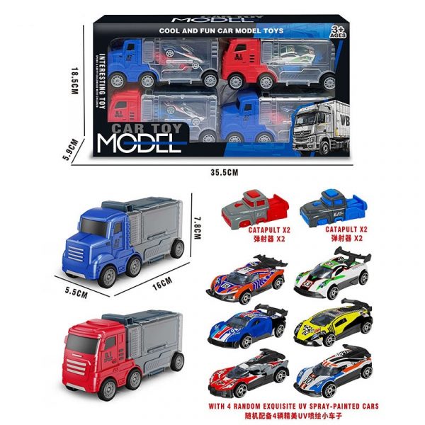 Набор грузовик с машинами (инструкция на румынском) 72371