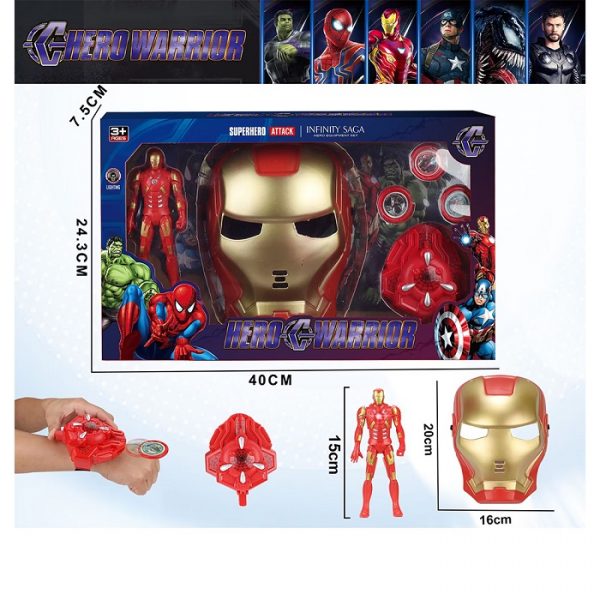 Набор оружия с маской и героем 72576