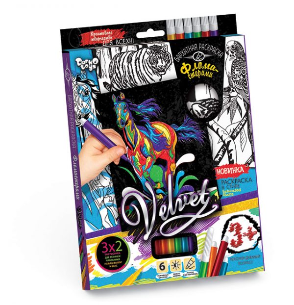 Набор для творчества Раскраска (VELVET) 16 362