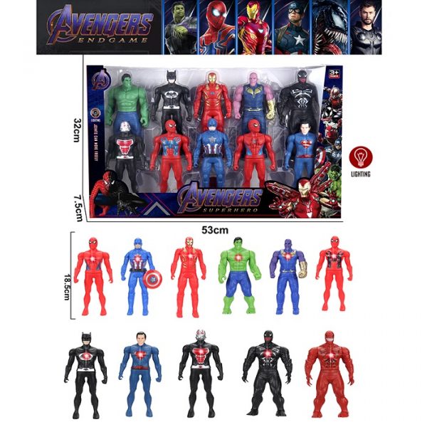 Набор героев со светом (10 шт.) 72572