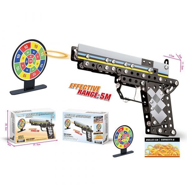 Металлический конструктор 204 шт. (инструкция на румынском ) 72223