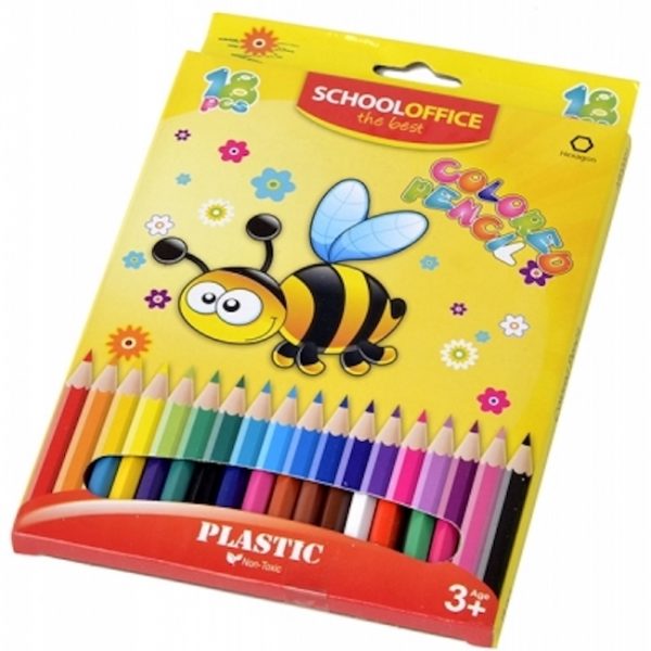 Цветные карандаши 18 цв. (ML4-2) 44 181