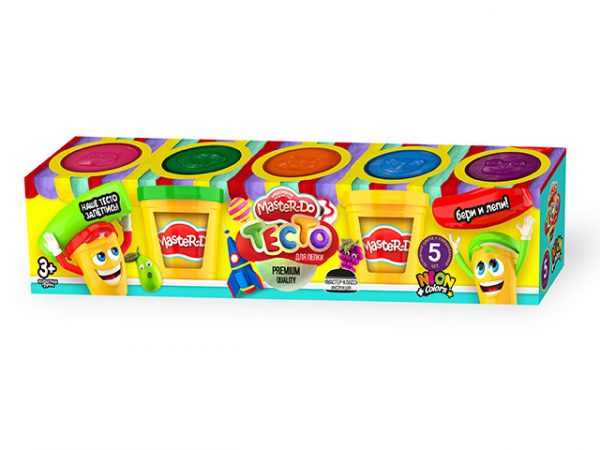 Набор для творчества (тесто для лепки MASTER DO) (5 шт. X 50 шт.) 19 492