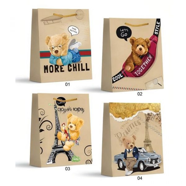 Подарочный пакет 31*12*40 75355