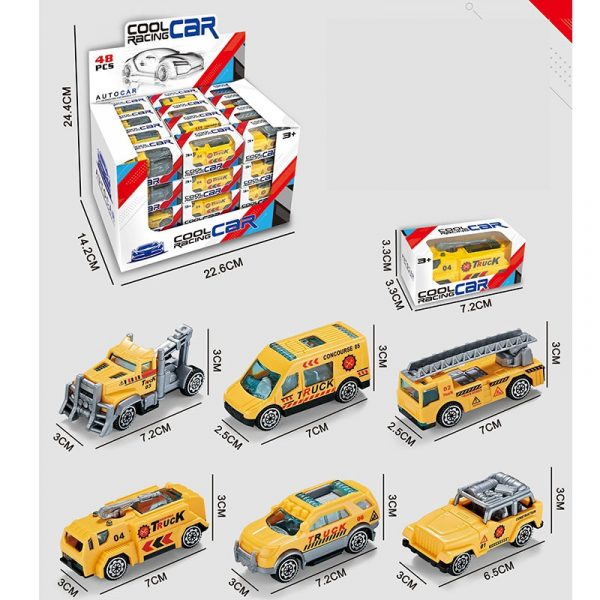 Набор машин  (48 шт.) (инструкция на румынском) 72376