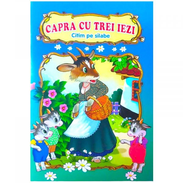 Читаем по слогам – Коза с тремя козлятами 35376