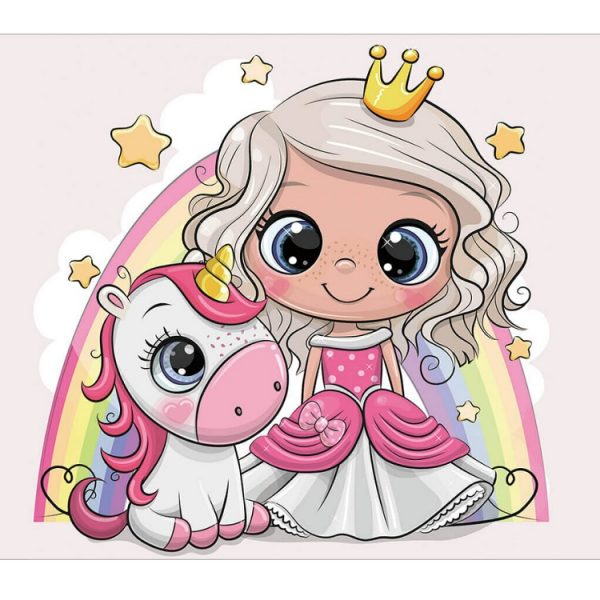 Набор для рисования по номерам Принцесса (20*30) 74464