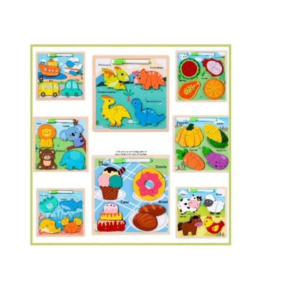 Деревянный пазл 74349