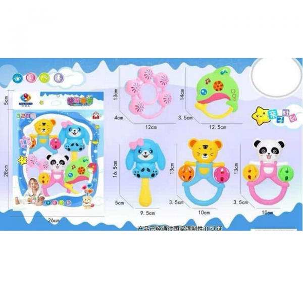 Набор звуковых игрушек (5 шт.) 74044