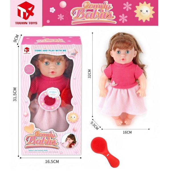 Кукла с звуком 74395