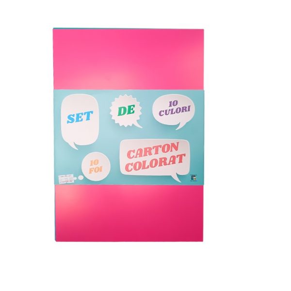Carton color 10file A4 2 parti	 74570