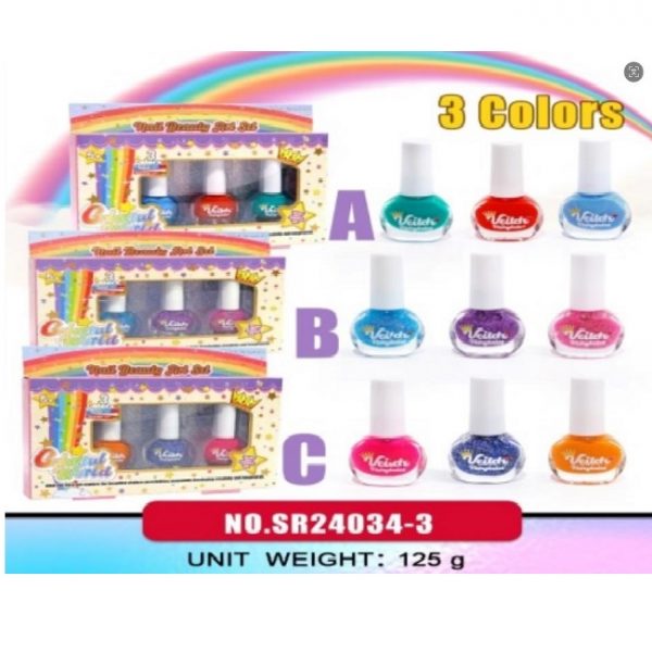 Набор косметики лак для ногтей 74007