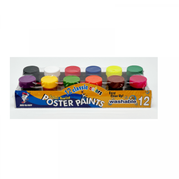 Guas set 12cul*20 ml cu pensula (pe suport) ML1-4 79712