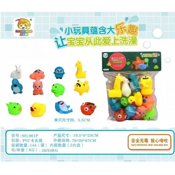 Набор игрушек для ванной (12 шт.) 77114